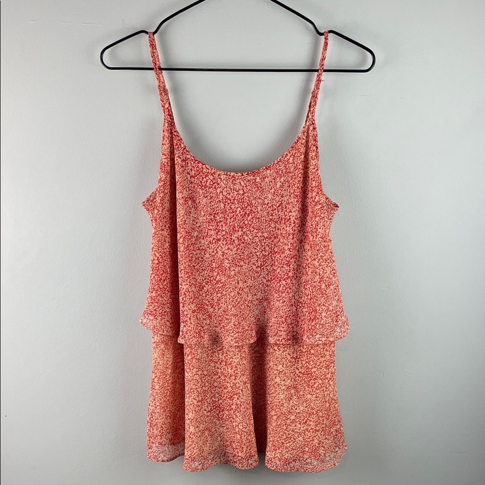 Cabi #339 Paprika Tiered Cami Blouse Tank Size M
